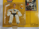 1995 Edition Kenner Hasbro Starting Lineup NHL Ice Hockey Player Goalie Tom Barrasso Pittsburgh Penguins Action Figure and Fleer Ultra Trading Card New in Package