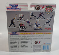 1995 Edition Kenner Hasbro Starting Lineup NHL Ice Hockey Player Goalie Tom Barrasso Pittsburgh Penguins Action Figure and Fleer Ultra Trading Card New in Package