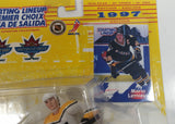 1997 10th Year Edition Kenner Starting Lineup NHL Ice Hockey Player Mario Lemieux Pittsburgh Penguins Action Figure and Upper Deck Trading Card New in Package 1998 All-Star Game Vancouver Version - Rare