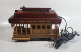 San Francisco Cable Car Highly Detailed Wooden Trolley Street Car Shaped Telephone with Cable Car Ring