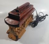 San Francisco Cable Car Highly Detailed Wooden Trolley Street Car Shaped Telephone with Cable Car Ring