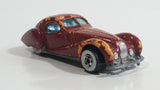 1988 Hot Wheels Auto Magic II Talbot Lago Burgundy Die Cast Toy Car Vehicle WW