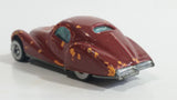 1988 Hot Wheels Auto Magic II Talbot Lago Burgundy Die Cast Toy Car Vehicle WW