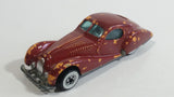 1988 Hot Wheels Auto Magic II Talbot Lago Burgundy Die Cast Toy Car Vehicle WW