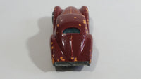 1988 Hot Wheels Auto Magic II Talbot Lago Burgundy Die Cast Toy Car Vehicle WW