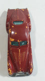 1988 Hot Wheels Auto Magic II Talbot Lago Burgundy Die Cast Toy Car Vehicle WW