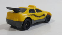 1997 Hot Wheels McDonald's Taxi Plastic Body Yellow Die Cast Toy Car Vehicle McDonald's Happy Meal