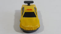 1997 Hot Wheels McDonald's Taxi Plastic Body Yellow Die Cast Toy Car Vehicle McDonald's Happy Meal