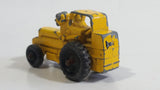 Vintage Lesney Matchbox No. 24 Weatherill Hydraulic Tractor Shovel Yellow Die Cast Toy Car Construction Equipment Vehicle Made in England