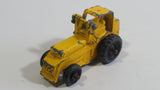 Vintage Lesney Matchbox No. 24 Weatherill Hydraulic Tractor Shovel Yellow Die Cast Toy Car Construction Equipment Vehicle Made in England