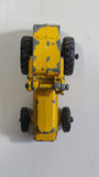 Vintage Lesney Matchbox No. 24 Weatherill Hydraulic Tractor Shovel Yellow Die Cast Toy Car Construction Equipment Vehicle Made in England