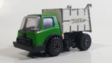 Vintage 1970s Tonka Garbage Truck Green and White Pressed Steel Toy Car Vehicle Made in Japan