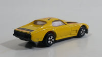 Speeding Wheels Chevrolet Corvette Yellow Die Cast Toy Car Vehicle