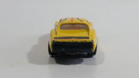 Speeding Wheels Chevrolet Corvette Yellow Die Cast Toy Car Vehicle