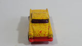 1996 Hot Wheels '55 Chevy Yellow with Red Splatter Paint Die Cast Toy Classic Car Vehicle