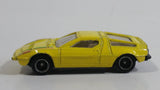 Unknown Brand Exotic Luxury Sports Car Yellow Die Cast Toy Car Vehicle