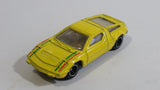 Unknown Brand Exotic Luxury Sports Car Yellow Die Cast Toy Car Vehicle