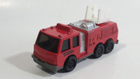 1992 Tonka Red Fire Ladder and Hook Truck Die Cast Toy Vehicle - McDonald's Happy Meal