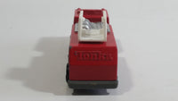 1992 Tonka Red Fire Ladder and Hook Truck Die Cast Toy Vehicle - McDonald's Happy Meal