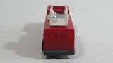 1992 Tonka Red Fire Ladder and Hook Truck Die Cast Toy Vehicle - McDonald's Happy Meal