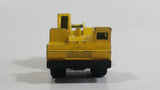 1987 Matchbox Mobile Crane "Reynolds Crane Hire" Yellow Die Cast Toy Car Construction Equipment Vehicle