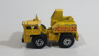 1987 Matchbox Mobile Crane "Reynolds Crane Hire" Yellow Die Cast Toy Car Construction Equipment Vehicle