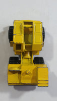 1987 Matchbox Mobile Crane "Reynolds Crane Hire" Yellow Die Cast Toy Car Construction Equipment Vehicle