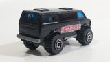 1997 Matchbox Dino Riders 4x4 Chevy Van "Stegosaurus" Black Die Cast Toy Car Vehicle