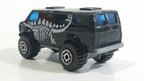 1997 Matchbox Dino Riders 4x4 Chevy Van "Stegosaurus" Black Die Cast Toy Car Vehicle