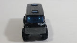 1997 Matchbox Dino Riders 4x4 Chevy Van "Stegosaurus" Black Die Cast Toy Car Vehicle