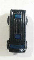 1997 Matchbox Dino Riders 4x4 Chevy Van "Stegosaurus" Black Die Cast Toy Car Vehicle