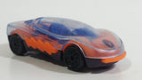 1995 Hot Wheels Lightning Speed #9 Orange Die Cast Toy Car Vehicle - McDonalds Happy Meal