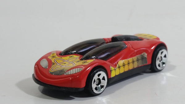 2002 Hot Wheels Road Beast Red Die Cast Toy Car Vehicle - McDonalds Happy Meal