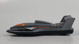 1998 Hot Wheels Hydroplane Silver Grey Die Cast Toy Speed Boat Vehicle