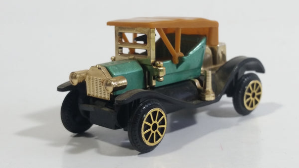 Vintage Reader's Digest High Speed Corgi Ford Model T Mint Green & Gold No. 304 Classic Die Cast Toy Antique Car Vehicle