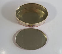 Walt Disney Mickey Mouse and Minnie Mouse Serenade Hard Candies Red Oval Shaped Tin Metal Container