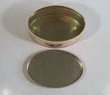 Walt Disney Mickey Mouse and Minnie Mouse Serenade Hard Candies Red Oval Shaped Tin Metal Container