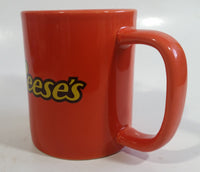 Reese's Las Vegas Peanut Butter and Chocolate Coated Candies Orange Ceramic Coffee Mug Cup