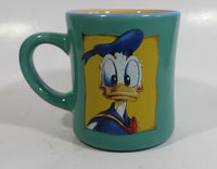 Disney Donald Duck Cartoon Character Teal Green Ceramic Coffee Mug Cup