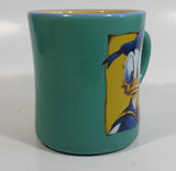 Disney Donald Duck Cartoon Character Teal Green Ceramic Coffee Mug Cup