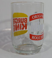 Vintage Hires Root Beer Soda Pop Beverage Burger King Restaurants Clear Large Round Glass Mug