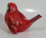 Vintage Goebel Germany Red Cardinal Porcelain Bird Sculpture Ornament