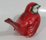 Vintage Goebel Germany Red Cardinal Porcelain Bird Sculpture Ornament