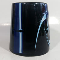 Disney Star Wars Darth Vader 24 oz. Dark Blue and Black Embossed Ceramic Coffee Mug Cup