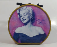 2005 Marilyn Monroe Pink Round Tin Metal Lunch Box with Handle