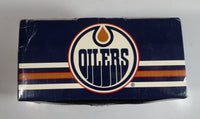 2007 Edmonton Oilers NHL Ice Hockey Team "Property of" "Hockey Club" Pair of 6" Tall Glass Cups in Box