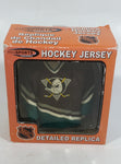 2002 Mini Sports Collectibles NHL Detailed Replica Hockey Jersey Anaheim Might Ducks Version In Box