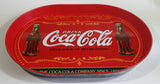 Drink Coca-Cola Delicious and Refreshing Coke Soda Pop 11 1/2" x 15 1/2" Metal Beverage Serving Tray