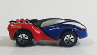 2011 Maisto Marvel Velocidad Spiderman Blue Red Die Cast Toy Superhero Car Vehicle