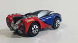 2011 Maisto Marvel Velocidad Spiderman Blue Red Die Cast Toy Superhero Car Vehicle